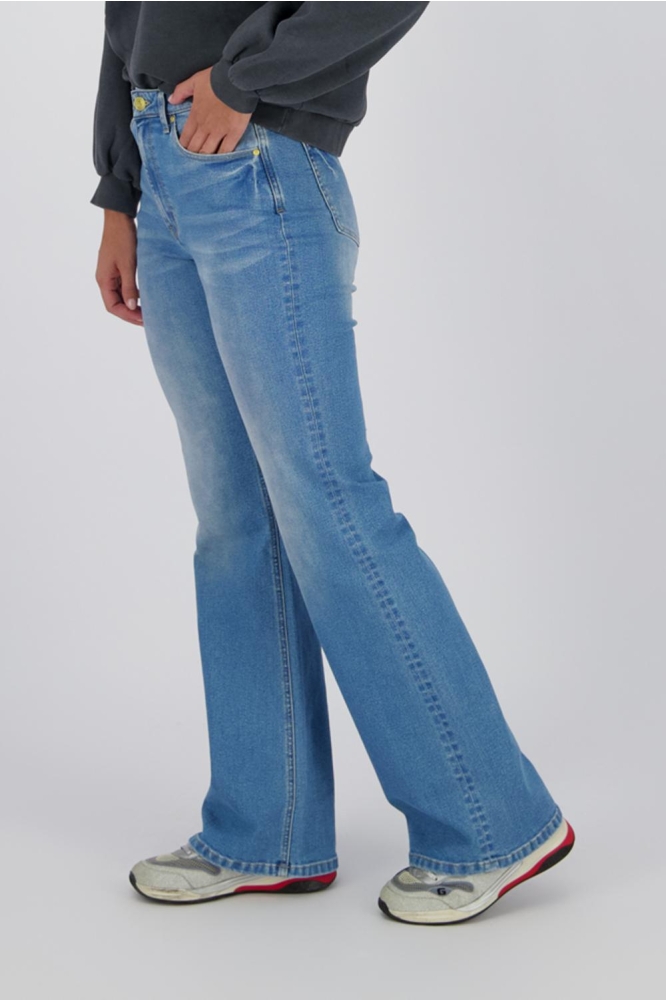 SARAH FLARE R043AW420002 RD02 MID BLUE STONE